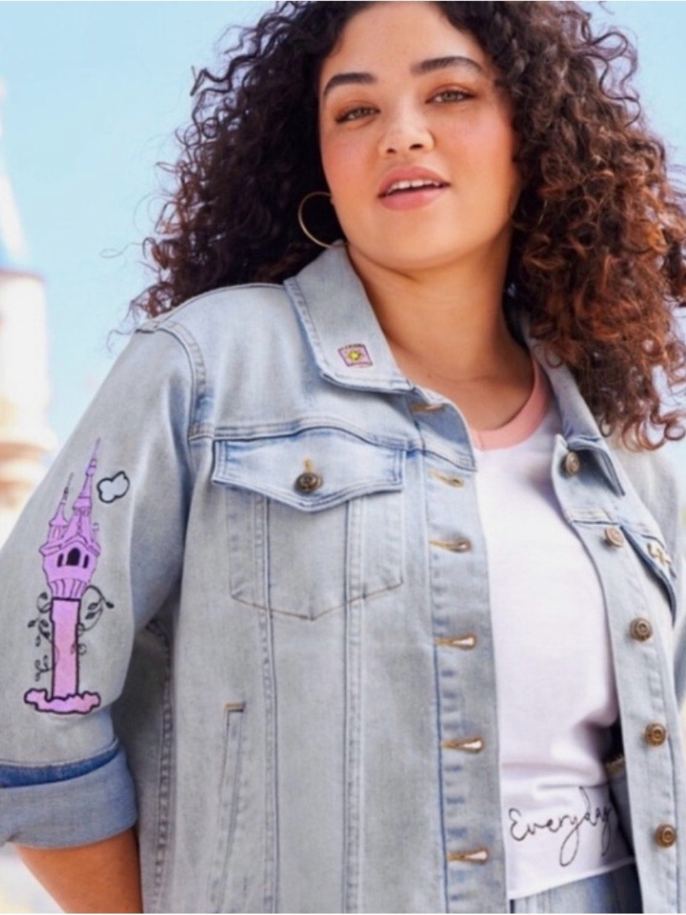 Disney parks Rapunzel Denim Jacket